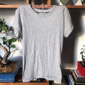 Rag and Bone Cotton Grey Tee